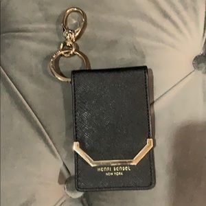 Henri Bendel keychain wallet